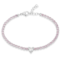 Bracciale Stroili Oro Donna in Acciaio Cristallo 1685848 - 1685848